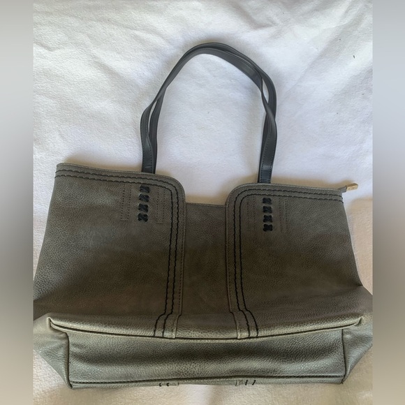 Montana West Tote Bag Top Handle Satchel Purse  Shoulder Gray Womens Western - Picture 5 of 13